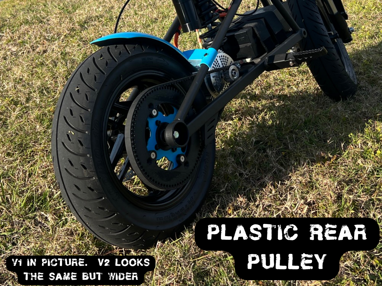 Extremely Overkill Razor Belt Drive Conversion Kit V2