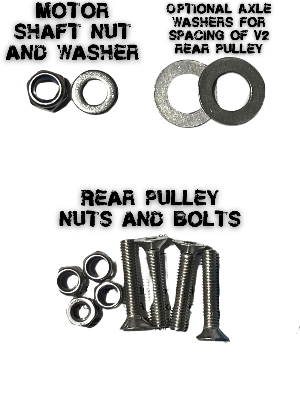 Extremely Overkill Razor Belt Drive Conversion Kit V2