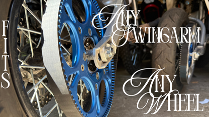 76mm Pit Bike Wheels Belt Drive Conversion Kit