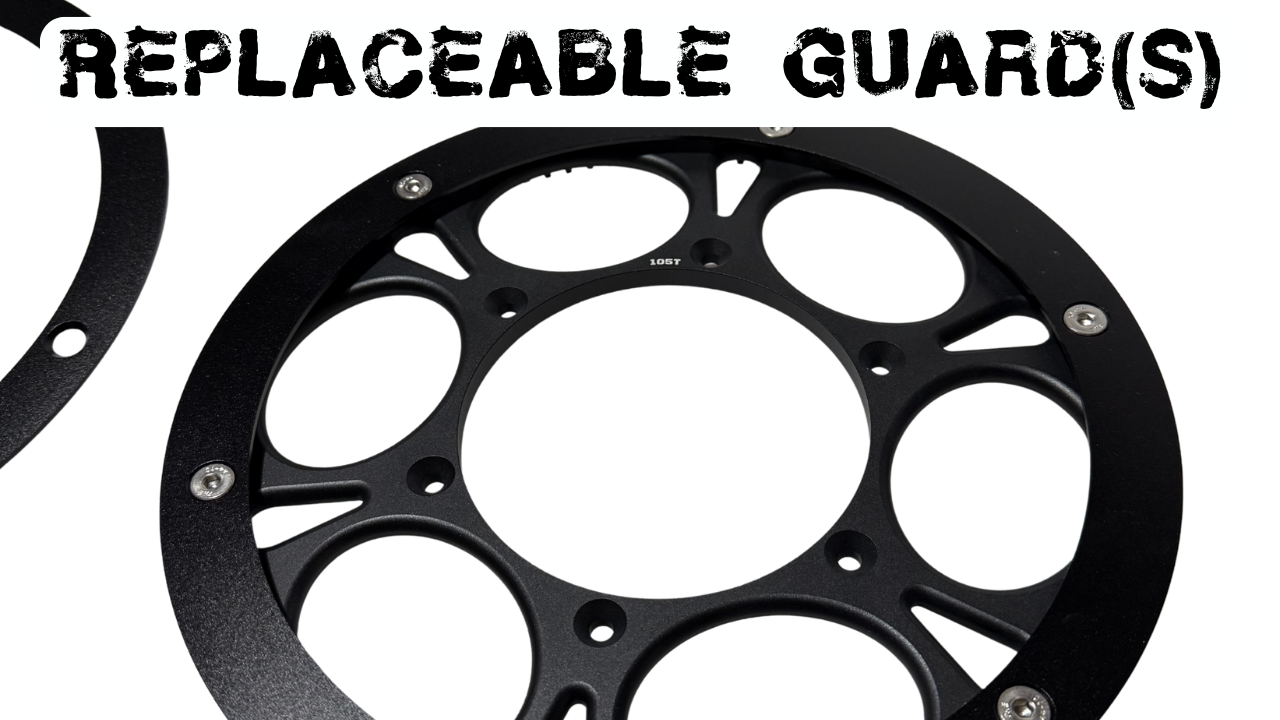 76mm Pit Bike Wheels Belt Drive Conversion Kit