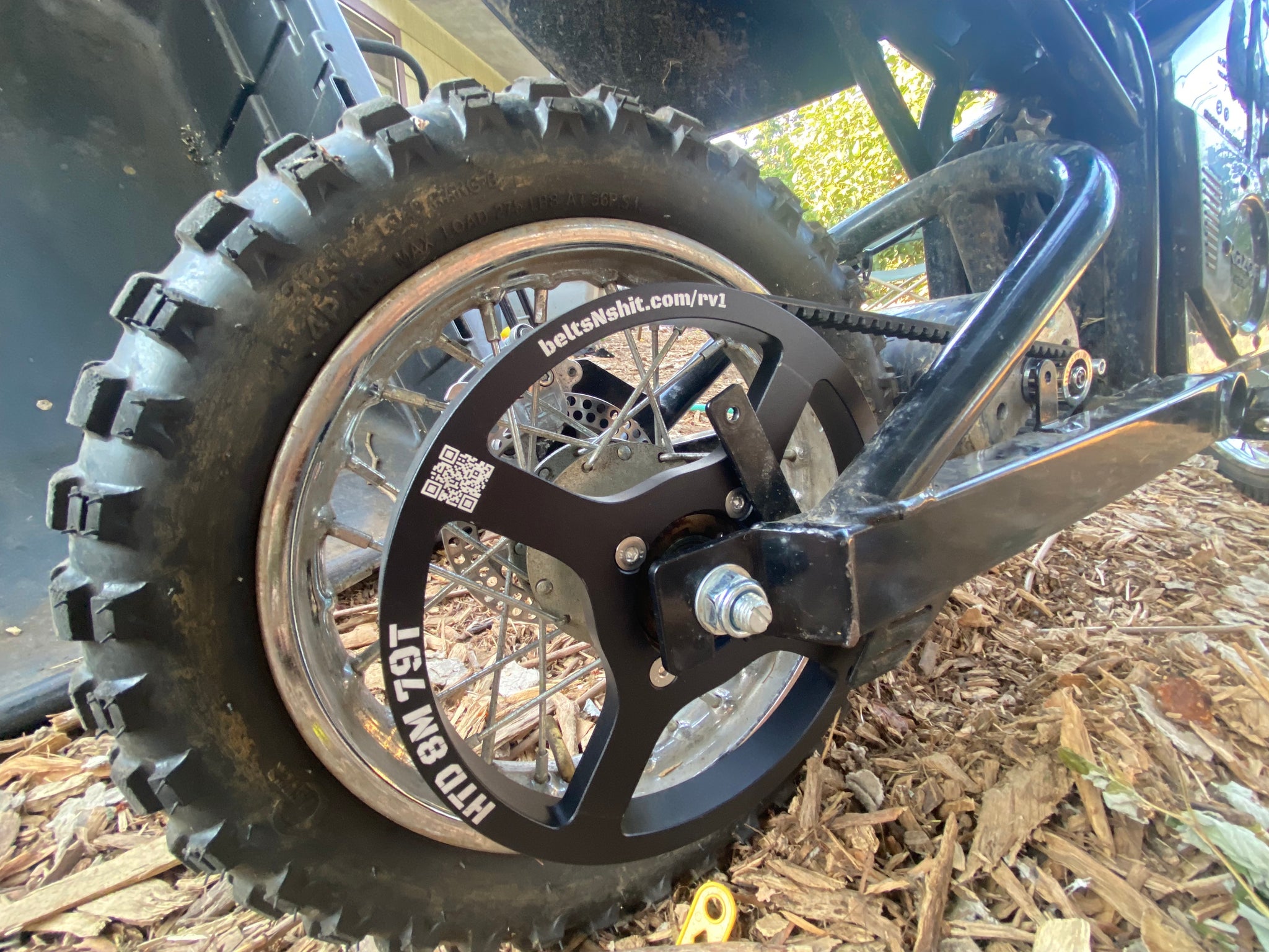 Razor Bike Belt Drive Conversion Kit v1 beltsNshit